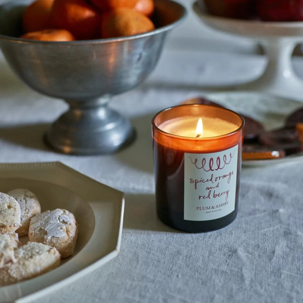 SPICED ORANGE & RED BERRY CANDLE