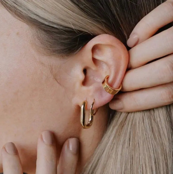 Chunky Plain Ear Cuff