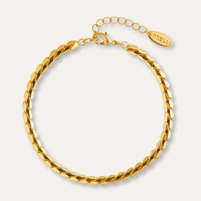 Flat Twist Chain Armbånd